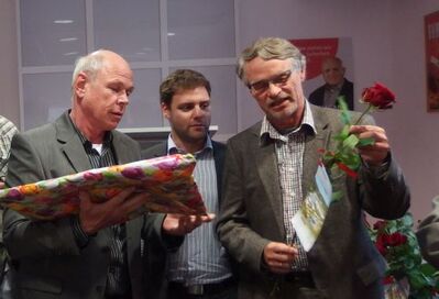 von Links: Herbert Protze, Florian Wahl, Jochen Reisch